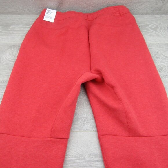 Nike Sportswear Tech Fleece Jogger Pants Mens Size Large Red NEW - Picture 5 of 14